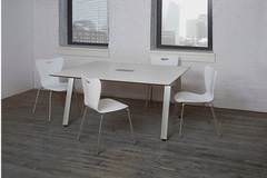 Small White Conference Table